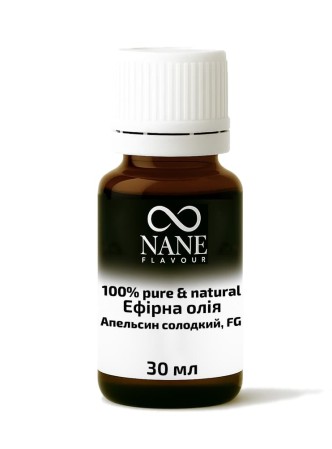 Ефірна олія Nane «Апельсин солодкий (Італія), FG», натуральна, 30 мл