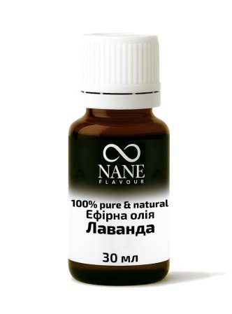 Ефірна олія Nane «Лаванда (Болгарія)», натуральна, 30 мл