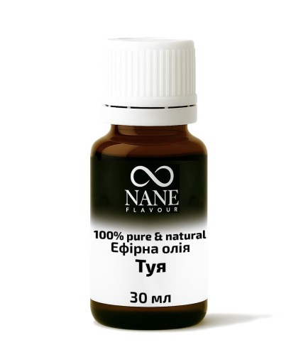 Ефірна олія «Туя» Nane, 30 мл — 100% натуральна