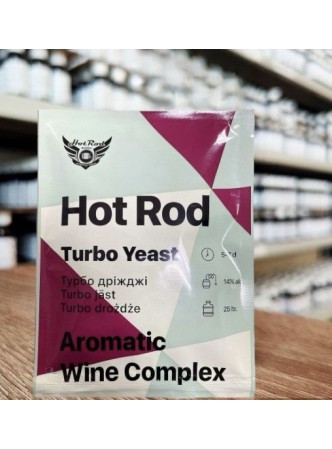 Винні дріжджі Hot Rod Aromatic Wine Complex на 25 л (40г) Nane