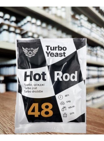 Турбо дріжджі Hot Rod 48 на 25 л (146 г) Nane