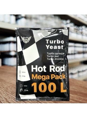 Турбо дріжджі Hot Rod Mega Pack на 100 л (360 г) Nane